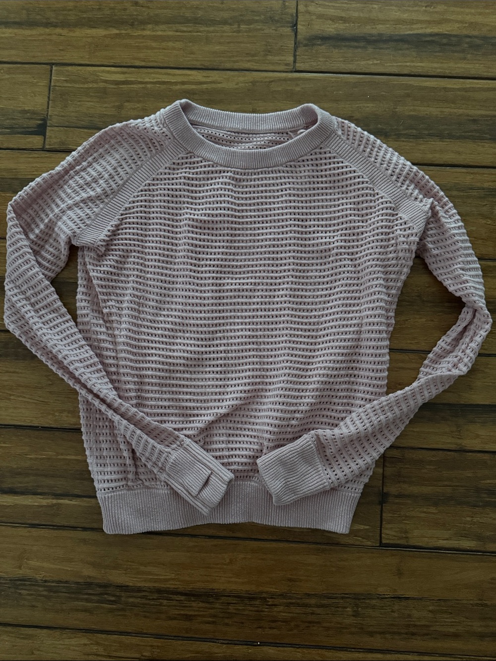 Lululemon Pointelle-Knit Cotton Sweater